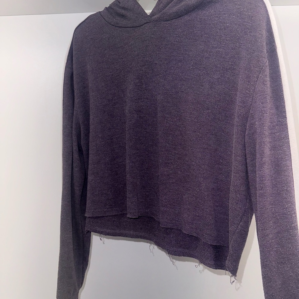 Love Tree Lavender Knit Hoodie